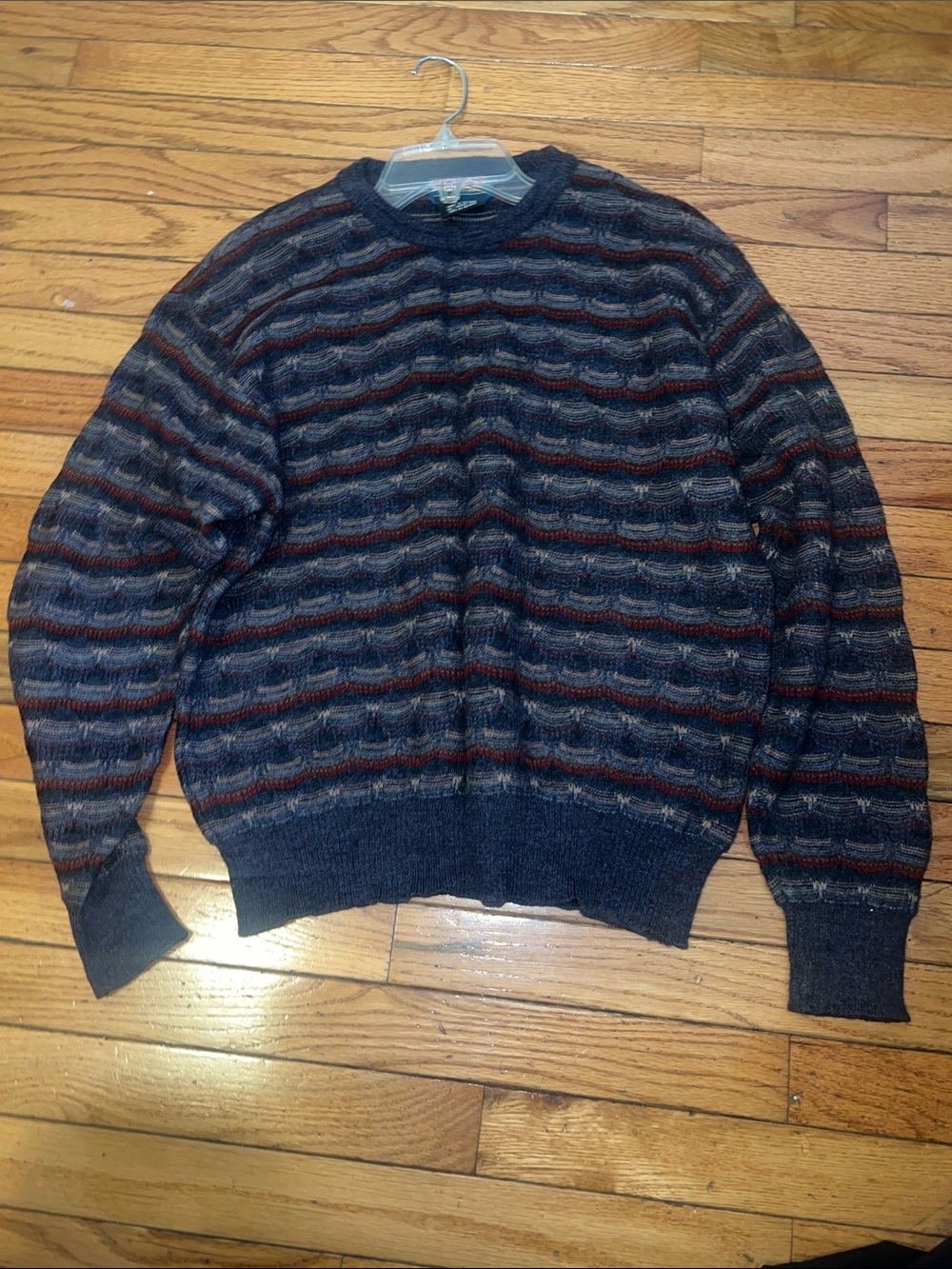 100% merino wool sweater
